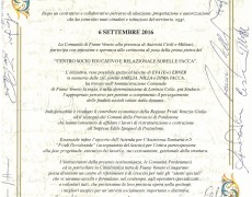 Casa Facca – posa prima pietra
